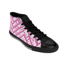 Load image into Gallery viewer, Bossatrillion Pink &amp; white Exclusive Luxurious High-top Designer Sneakers - Boss A Trillion Luxurious Brand &amp; Store
