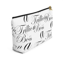 Load image into Gallery viewer, Elegant Makeup Accessory Pouch w T-bottom - Boss A Trillion Brand Store
