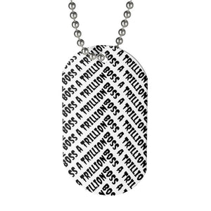 Luxurious All Over Designer Dog Tag - Boss A Trillion Brand Store