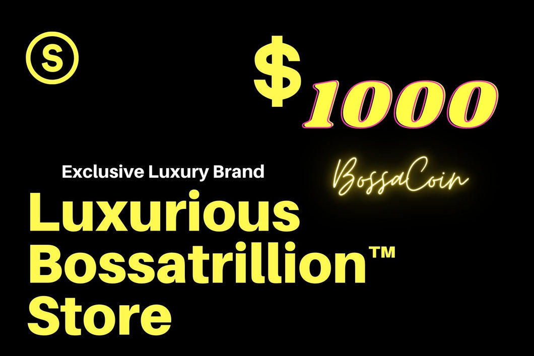 Gift Card - Boss A Trillion Luxurious Brand & Store