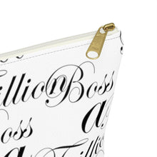 Load image into Gallery viewer, Elegant Makeup Accessory Pouch w T-bottom - Boss A Trillion Brand Store
