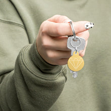Load image into Gallery viewer, Diamond Hands Key chain Engraved pet ID tag - Boss A Trillion Luxurious Brand &amp; Store
