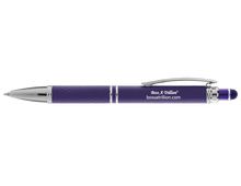 Load image into Gallery viewer, Limited edition soft touch diamond grip point pen by Boss A Trillion - Boss A Trillion Luxurious Brand &amp; Store
