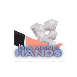 Diamond Hands stickers - Boss A Trillion Luxurious Brand & Store