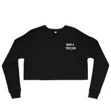 Load image into Gallery viewer, Charitable Boss Luxury Brand Embroidered Crop Women Sweatshirt - Boss A Trillion Brand Store
