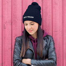Load image into Gallery viewer, Spooky Rich Pom-Pom Beanie - Boss A Trillion Brand Store

