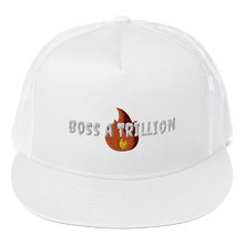 Load image into Gallery viewer, Boss A  Trillion Flame Trucker Cap (CEO) - Boss A Trillion Brand Store
