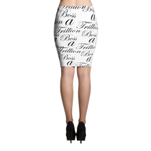 Load image into Gallery viewer, Premium Luxury Pencil Skirt (Black &amp; White) - Boss A Trillion Brand Store
