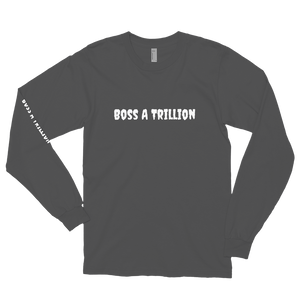 Spooky Rich Long sleeve t-shirt - Boss A Trillion Brand Store