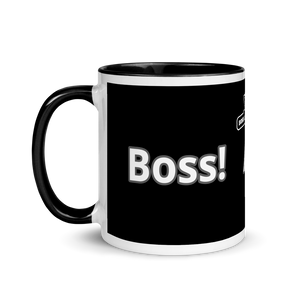 Home or Office Boss A Trillion Signature Mug with Color Inside - Boss A Trillion Brand Store