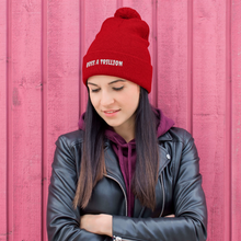 Load image into Gallery viewer, Spooky Rich Pom-Pom Beanie - Boss A Trillion Brand Store
