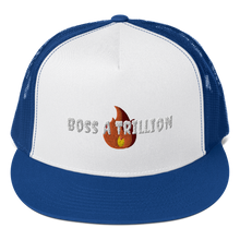Load image into Gallery viewer, Boss A  Trillion Flame Trucker Cap (CEO) - Boss A Trillion Brand Store
