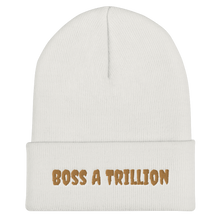 Load image into Gallery viewer, Spooky Rich Cuffed Beanie Gold Embroidery - Boss A Trillion Brand Store
