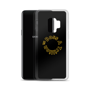 Luxurious Samsung Case trademarked logo - Boss A Trillion Brand Store