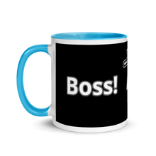 Load image into Gallery viewer, Home or Office Boss A Trillion Signature Mug with Color Inside - Boss A Trillion Brand Store
