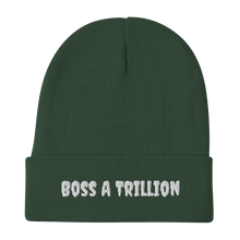 Load image into Gallery viewer, Spooky Rich White Embroidered Beanie - Boss A Trillion Brand Store
