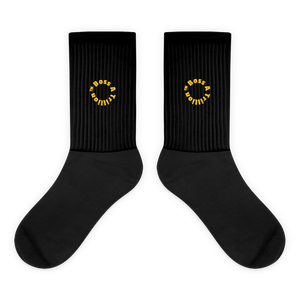Luxurious Socks trademarked circle logo - Boss A Trillion Brand Store
