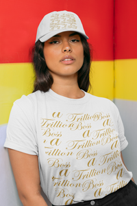 Premium Luxury T-Shirt & Dad hat (2 in 1) - Boss A Trillion Brand Store